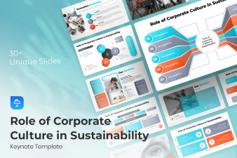 Role of Corporate Culture in Sustainability Keynote Template